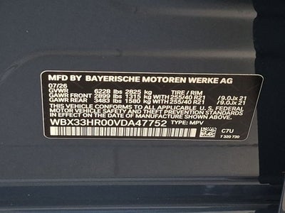 2027 BMW iX3 50 xDrive