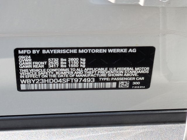 2025 BMW i4 eDrive40